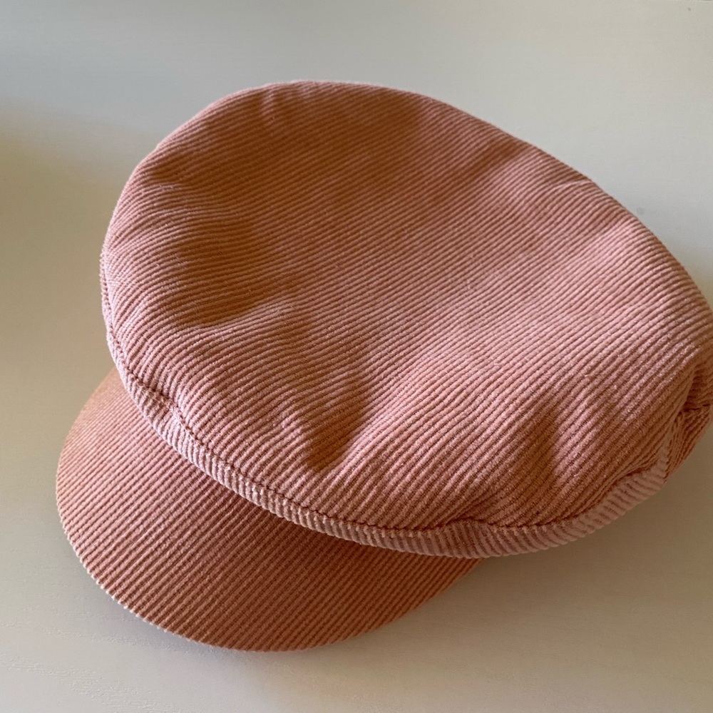 Lack of Color Pink Corduroy Lola Cap size Small worn once